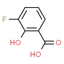 ChemSpider 2D Image | 3-Fluorosalicylic acid | C7H5FO3