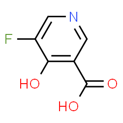 ChemSpider 2D Image | 5-Fluoro-4-hydroxynicotinic acid | C6H4FNO3