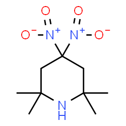 ChemSpider 2D Image | 2,2,6,6-Tetramethyl-4,4-dinitropiperidine | C9H17N3O4