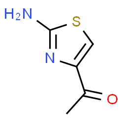 ChemSpider 2D Image | 1-(2-aminothiazol-4-yl)ethanone | C5H6N2OS