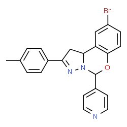ChemSpider 2D Image | MFCD01542653 | C22H18BrN3O