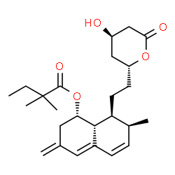 ChemSpider 2D Image | 6-EXOMETHYLENESIMVASTATIN | C25H36O5
