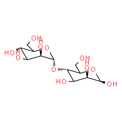 ChemSpider 2D Image | 4-O-alpha-D-erythro-Hexopyranosyl-beta-D-erythro-hexopyranose | C12H22O11