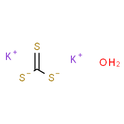 ChemSpider 2D Image | POTASSIUM TRITHIOCARBONATE MONOHYDRATE | CH2K2OS3