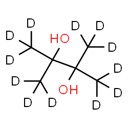 ChemSpider 2D Image | Pinacol-d12 | C6H2D12O2