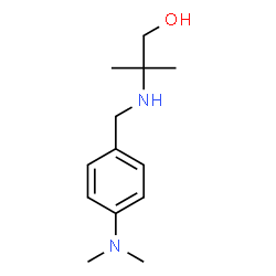 ChemSpider 2D Image | Propan-1-ol, 2-(4-dimethylaminobenzylamino)-2-methyl- | C13H22N2O