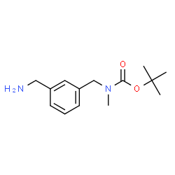 ChemSpider 2D Image | 2-Methyl-2-propanyl [3-(aminomethyl)benzyl]methylcarbamate | C14H22N2O2