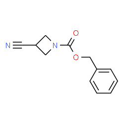 ChemSpider 2D Image | Benzyl 3-cyano-1-azetidinecarboxylate | C12H12N2O2