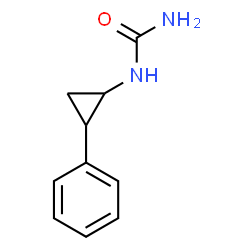 ChemSpider 2D Image | 1-(2-Phenylcyclopropyl)urea | C10H12N2O