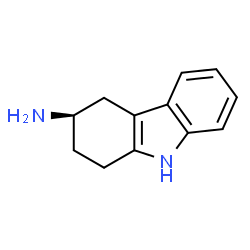 ChemSpider 2D Image | (R)-2,3,4,9-tetrahydro-1H-carbazol-3-amine | C12H14N2