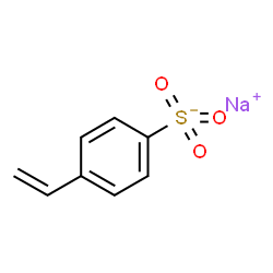 ChemSpider 2D Image | sodium 1-sulfonato-4-vinyl-benzene | C8H7NaO3S
