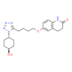 ChemSpider 2D Image | trans-4'-hydroxycilostazol | C20H27N5O3
