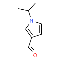 ChemSpider 2D Image | 1-ISOPROPYLPYRROLE-3-CARBALDEHYDE | C8H11NO