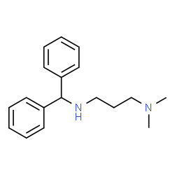 ChemSpider 2D Image | N'-(Diphenylmethyl)-N,N-dimethyl-1,3-propanediamine | C18H24N2