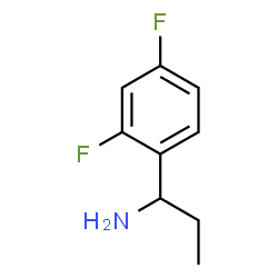 ChemSpider 2D Image | 1-(2,4-Difluorophenyl)-1-propanamine | C9H11F2N