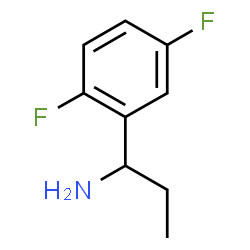 ChemSpider 2D Image | 1-(2,5-Difluorophenyl)-1-propanamine | C9H11F2N