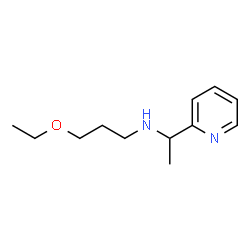 ChemSpider 2D Image | (3-ETHOXYPROPYL)[1-(PYRIDIN-2-YL)ETHYL]AMINE | C12H20N2O