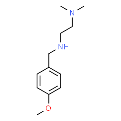ChemSpider 2D Image | N'-(4-Methoxybenzyl)-N,N-dimethyl-1,2-ethanediamine | C12H20N2O