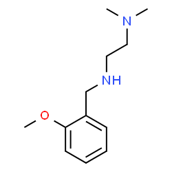 ChemSpider 2D Image | N'-(2-Methoxybenzyl)-N,N-dimethyl-1,2-ethanediamine | C12H20N2O
