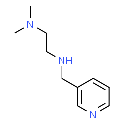 ChemSpider 2D Image | [2-(dimethylamino)ethyl](pyridin-3-ylmethyl)amine | C10H17N3