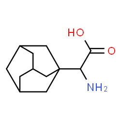 ChemSpider 2D Image | Adamantan-1-yl(amino)acetic acid | C12H19NO2
