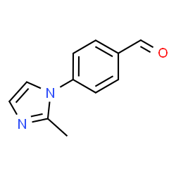 ChemSpider 2D Image | 4-(2-Methyl-imidazol-1-yl)-benzaldehyde | C11H10N2O