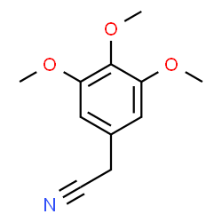 ChemSpider 2D Image | 3,4,5-Trimethoxybenzyl cyanide | C11H13NO3