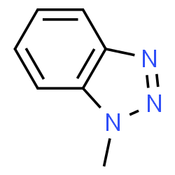 ChemSpider 2D Image | 1-Methylbenzotriazole | C7H7N3