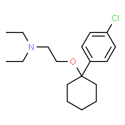 ChemSpider 2D Image | clofenciclan | C18H28ClNO