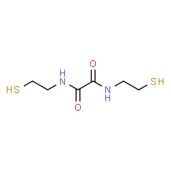 ChemSpider 2D Image | N,N'-Bis(2-sulfanylethyl)ethanediamide | C6H12N2O2S2