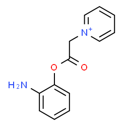 ChemSpider 2D Image | 1-[2-(2-Aminophenoxy)-2-oxoethyl]pyridinium | C13H13N2O2