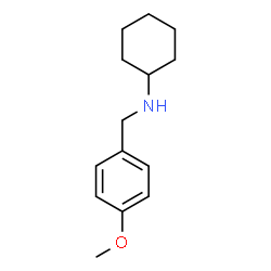 ChemSpider 2D Image | N-(4-Methoxybenzyl)cyclohexanamine | C14H21NO