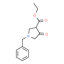 ChemSpider 2D Image | Ethyl 1-benzyl-4-oxo-3-pyrrolidinecarboxylate | C14H17NO3