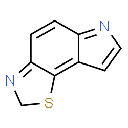 ChemSpider 2D Image | pyrrolobenzothiazole | C9H6N2S