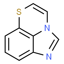 ChemSpider 2D Image | 5-thia-1,2a-diazaacenaphthylene | C9H6N2S
