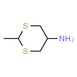 ChemSpider 2D Image | 2-Methyl-1,3-dithian-5-amine | C5H11NS2