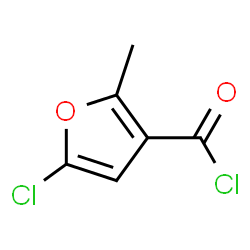 ChemSpider 2D Image | 5-Chloro-2-methyl-3-furoyl chloride | C6H4Cl2O2