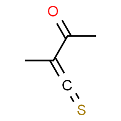 ChemSpider 2D Image | 3-Methyl-4-thioxo-3-buten-2-one | C5H6OS