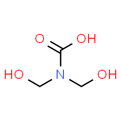 ChemSpider 2D Image | Bis(hydroxymethyl)carbamic acid | C3H7NO4