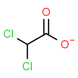ChemSpider 2D Image | Dichloroacetate | C2HCl2O2