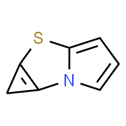 ChemSpider 2D Image | 1H-Cyclopropa[d]pyrrolo[2,1-b][1,3]thiazole | C7H5NS