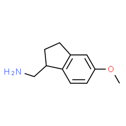 ChemSpider 2D Image | 1-aminomethyl-5-methoxyindane | C11H15NO