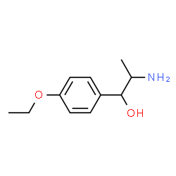 ChemSpider 2D Image | 2-Amino-1-(4-ethoxyphenyl)-1-propanol | C11H17NO2