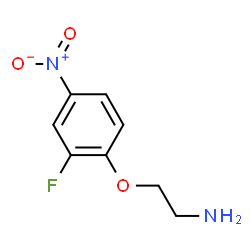 ChemSpider 2D Image | 2-(2-Fluoro-4-nitrophenoxy)ethanamine | C8H9FN2O3