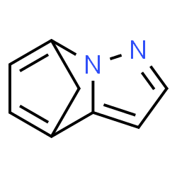 ChemSpider 2D Image | 2,3-Diazatricyclo[5.2.1.0~2,6~]deca-1(9),3,5,7-tetraene | C8H6N2