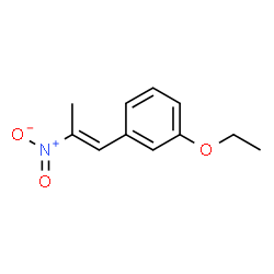 ChemSpider 2D Image | 1-Ethoxy-3-[(1E)-2-nitro-1-propen-1-yl]benzene | C11H13NO3