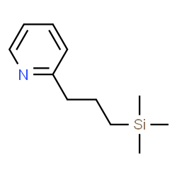 ChemSpider 2D Image | 2-[3-(Trimethylsilyl)propyl]pyridine | C11H19NSi