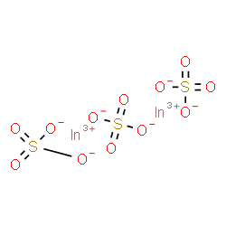 ChemSpider 2D Image | Indium sulfate (2:3) | In2O12S3