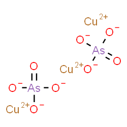 ChemSpider 2D Image | Copper(II) arsenate | As2Cu3O8