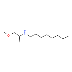 ChemSpider 2D Image | N-(1-Methoxy-2-propanyl)-1-octanamine | C12H27NO